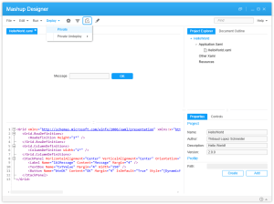 Command & Control a Mashup from an M3 program – M3 ideas